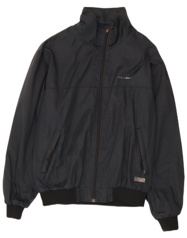 North Sails Herren Bomberjacke UK 42 XL Schwarz Polyamid