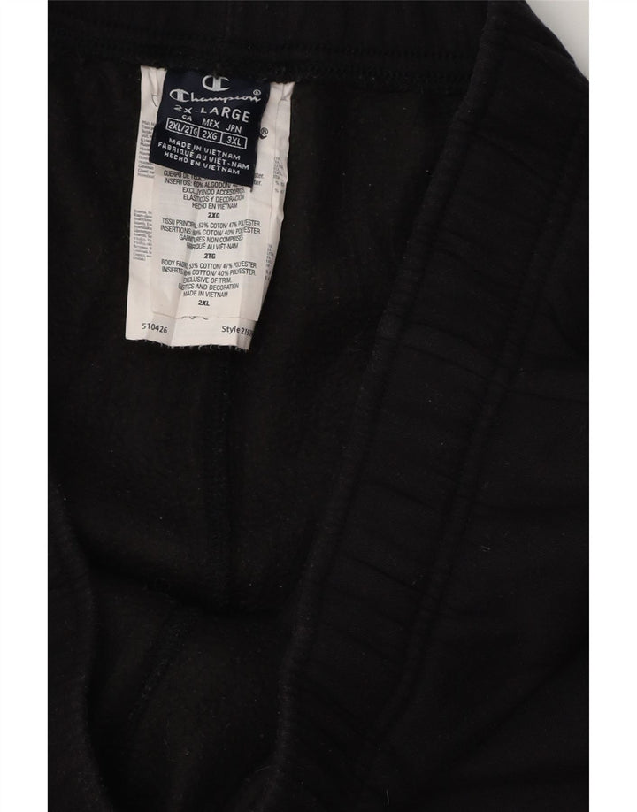 CHAMPION Herren-Trainingshose 2XL, schwarze Baumwolle