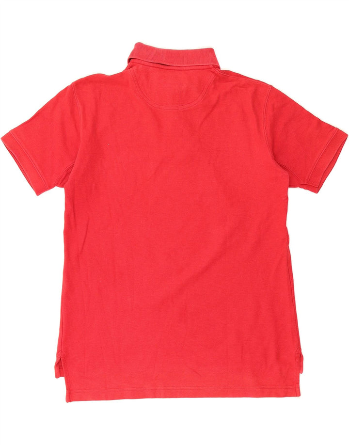 TIMBERLAND Mens Polo Shirt Small Red Cotton Vintage Timberland and Second-Hand Timberland from Messina Hembry 