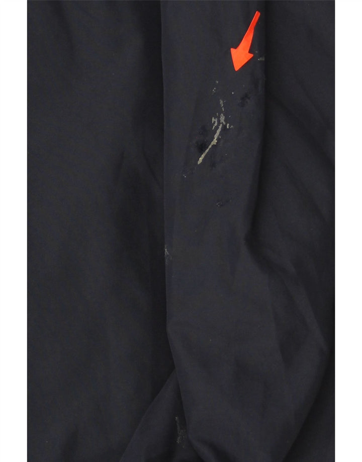 ADIDAS Mens Tracksuit Top Jacket IT 42/44 Large Navy Blue Colourblock Vintage Adidas and Second-Hand Adidas from Messina Hembry 