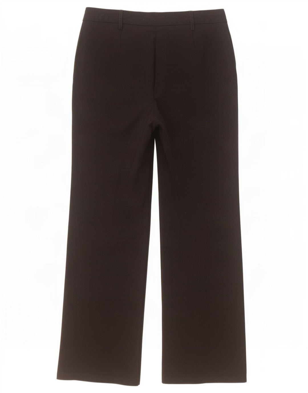 Marks & Spencer Damen Bootcut-Anzughose UK 12 Medium W32 L30 Schwarz