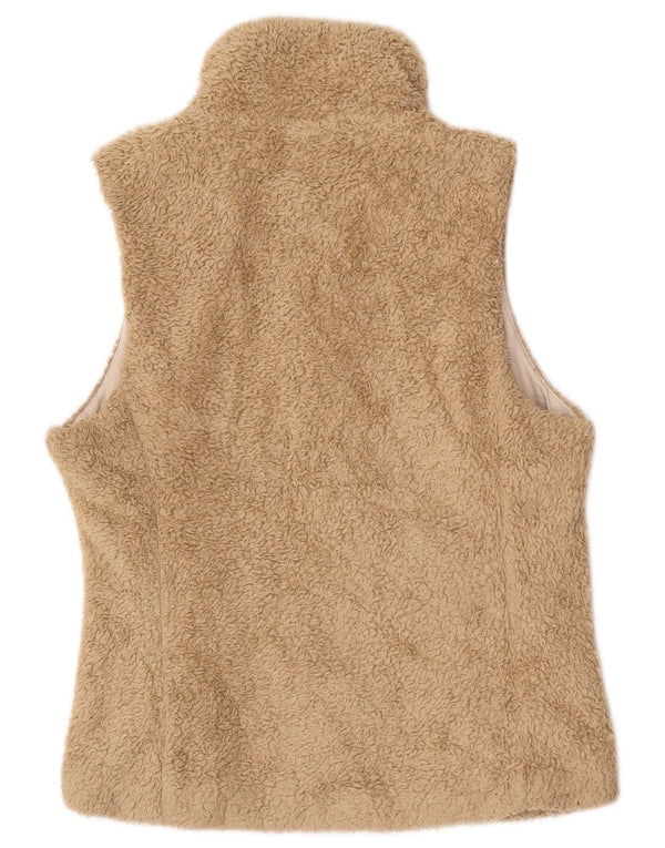 Patagonia Damen Fleeceweste UK 10 Small Beige Polyester