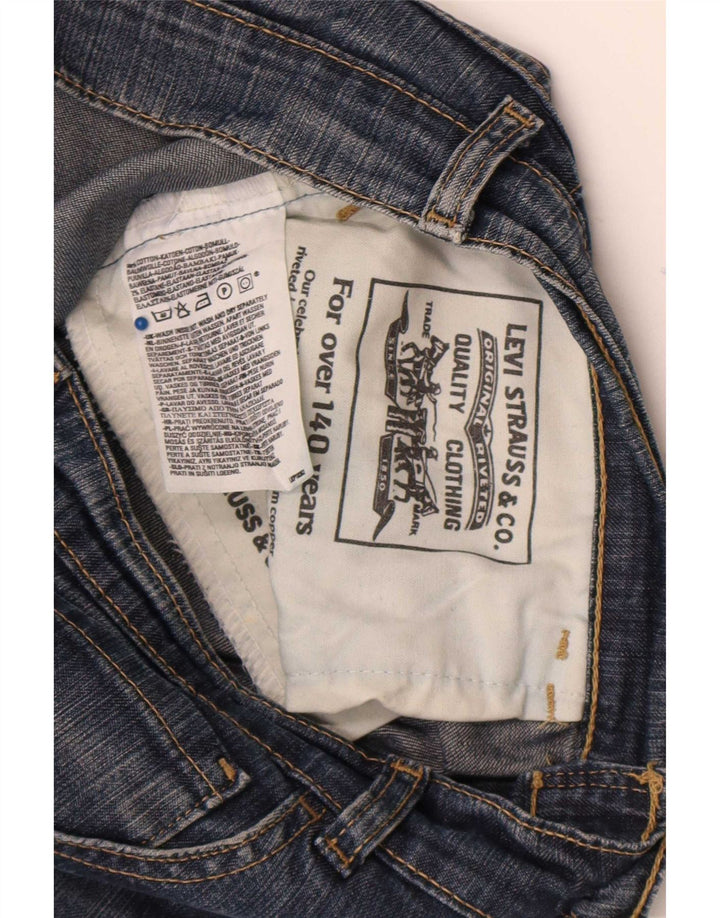 Levi's Damen Slim Jeans W28 L29 Blaue Baumwolle