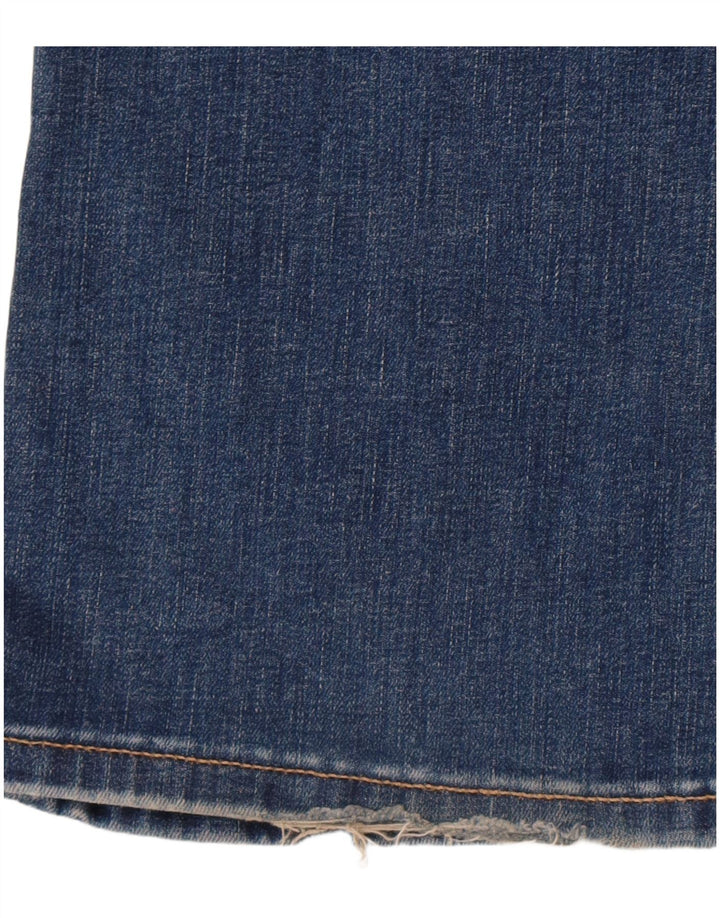 Zara Damen Bootcut Jeans EU 40 Medium W30 L32 Blaue Baumwolle