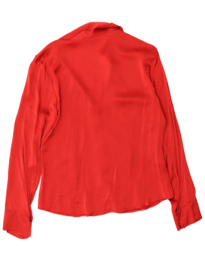 Marella Damen Hemdbluse UK 14 Large Rot