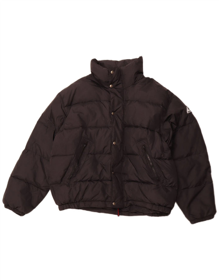 INVICTA Herren-Jacke mit Kapuze, gepolstert, UK 40, Größe L, Schwarz, Polyamid