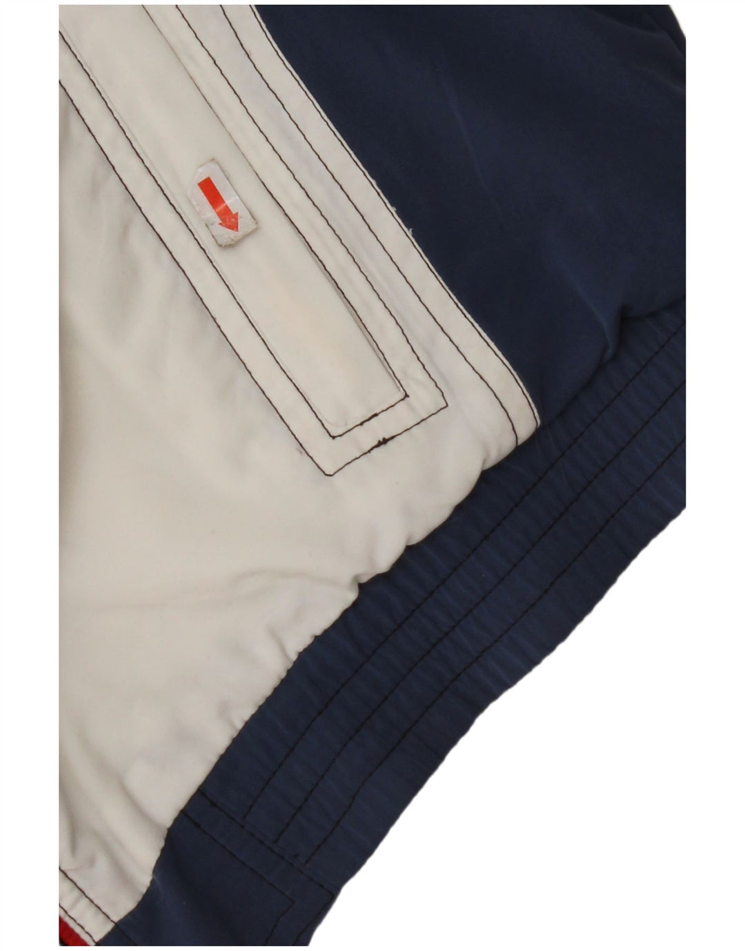 LOTTO Herren-Trainingsanzug-Oberteil, Jacke, UK 36/38, Größe S, Weiß, Farbblock-Polyester