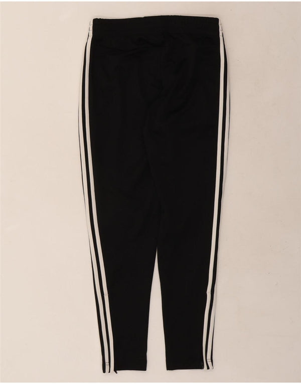 ADIDAS Damen Trainingshose UK 8/10 Small Schwarz Polyester