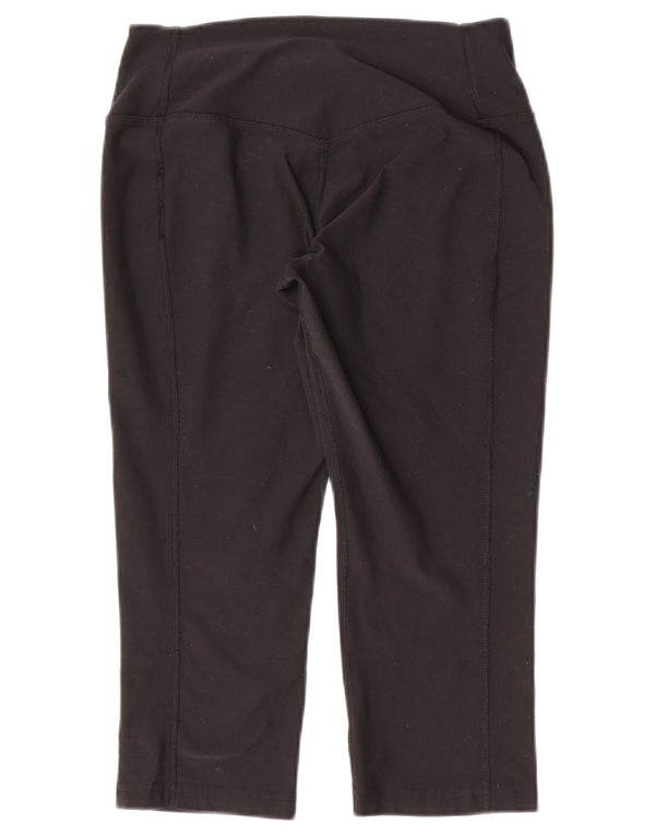 Nike Damen Dri Fit Capri-Trainingshose, Größe S, Größe S, Schwarz, Polyester