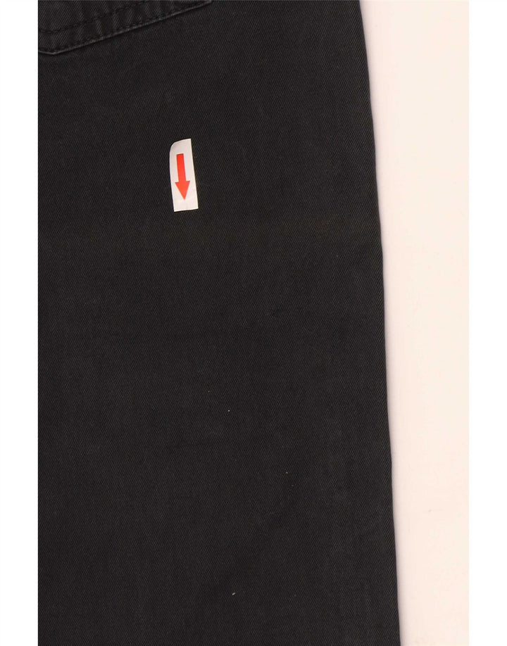 Uniform Herren Straight Jeans W36 L30 Schwarze Baumwolle