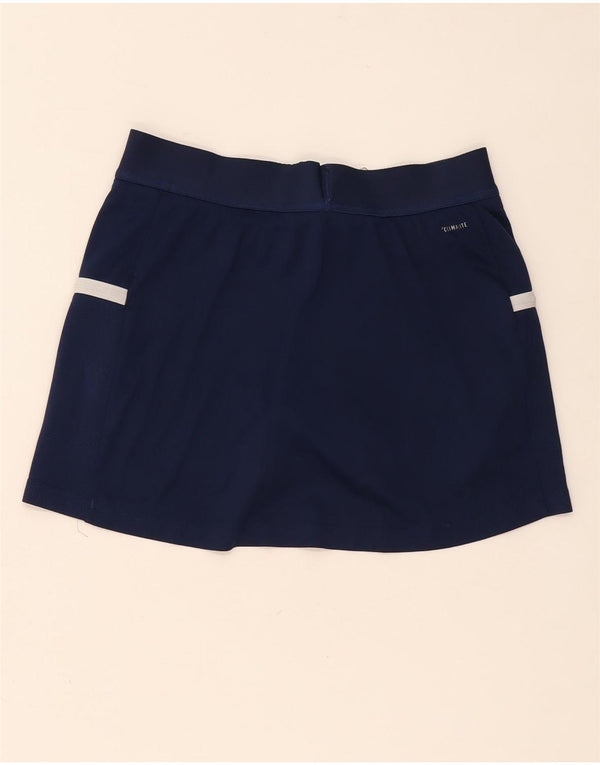 Adidas Damen Climalite Sport Skort UK 12/14 Medium Marineblau
