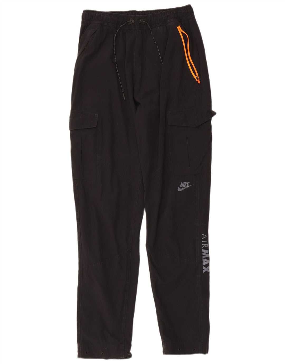 Nike Herren Graphic Joggers Cargohose Medium W30 L30 Schwarzes Nylon
