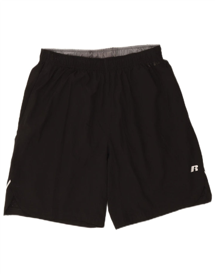 Russell Athletic Herren Sportshorts Medium Schwarz