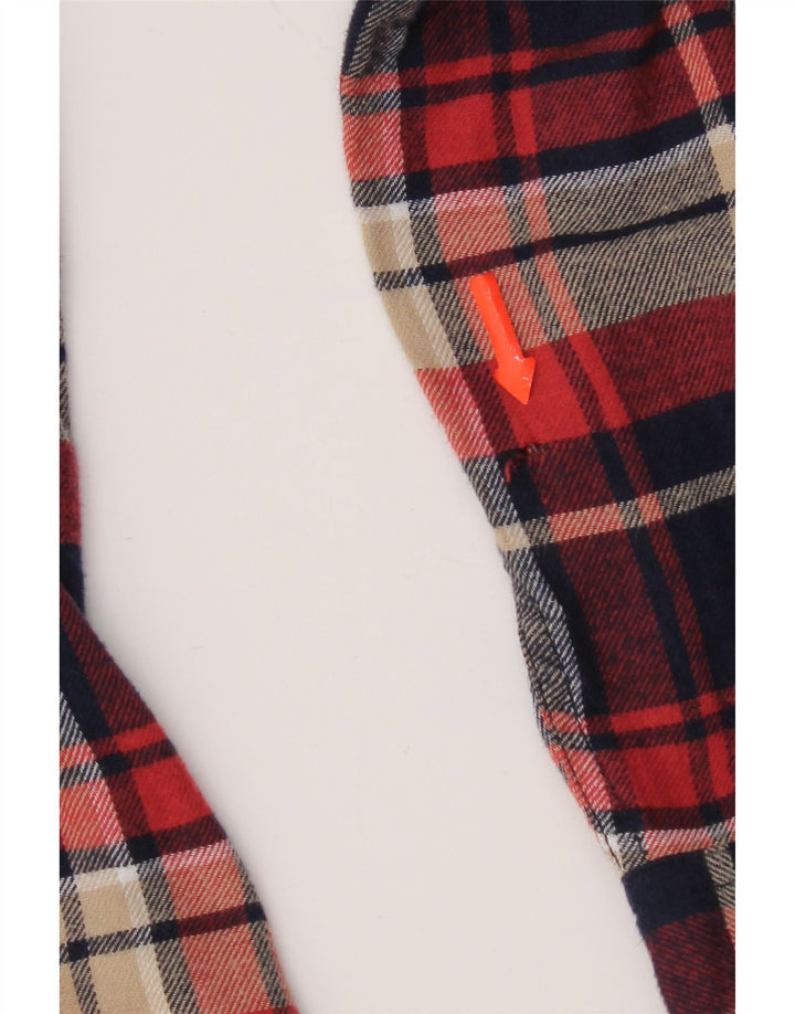 Jack & Jones Herren-Flanellhemd XL, marineblau, kariert, Baumwolle