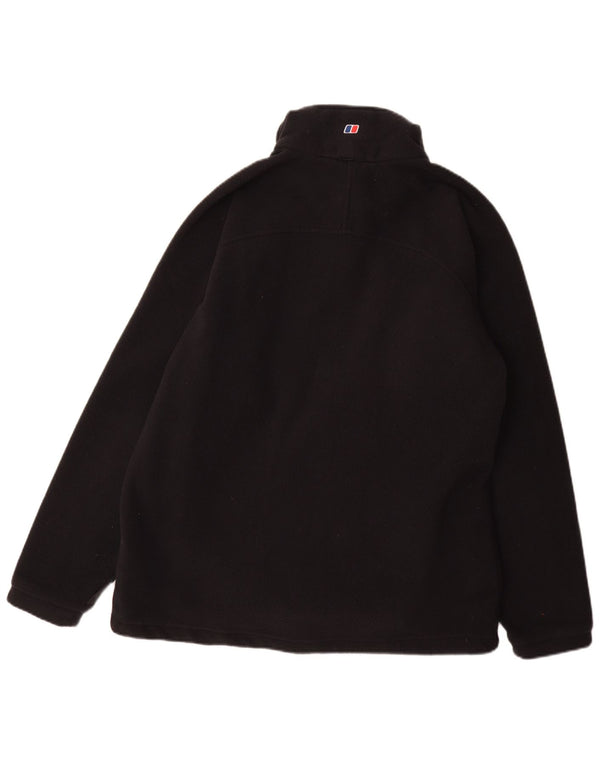 Berghaus Herren Fleecejacke UK 40 Large Schwarz Polyester
