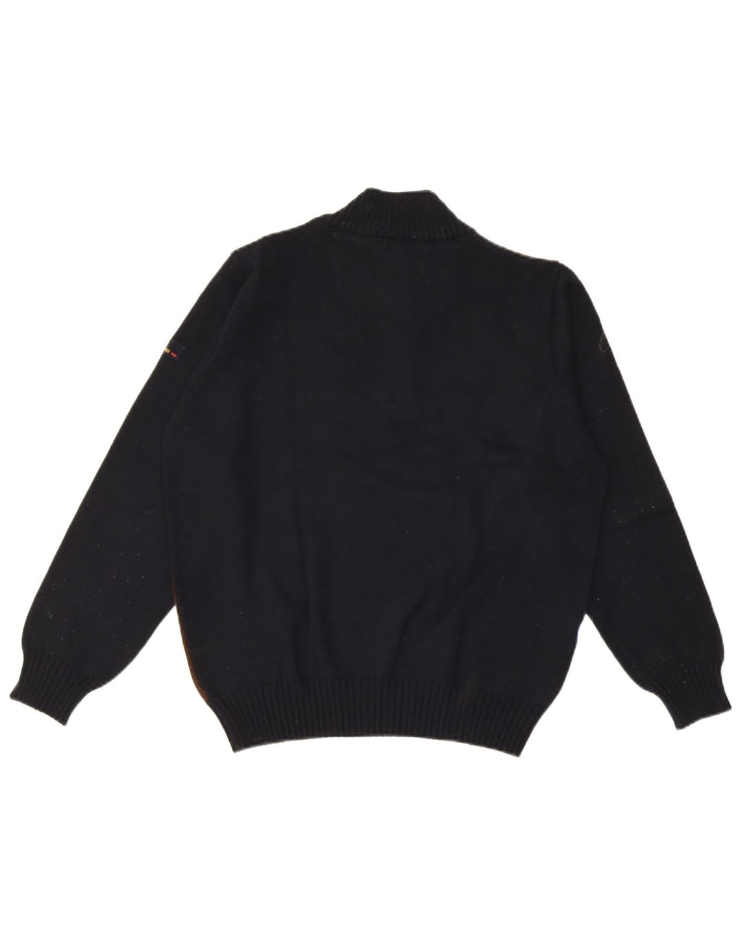 Il Granchio Herren-Pullover mit Reißverschluss am Hals, mittelgroß, mehrfarbig, Farbblock