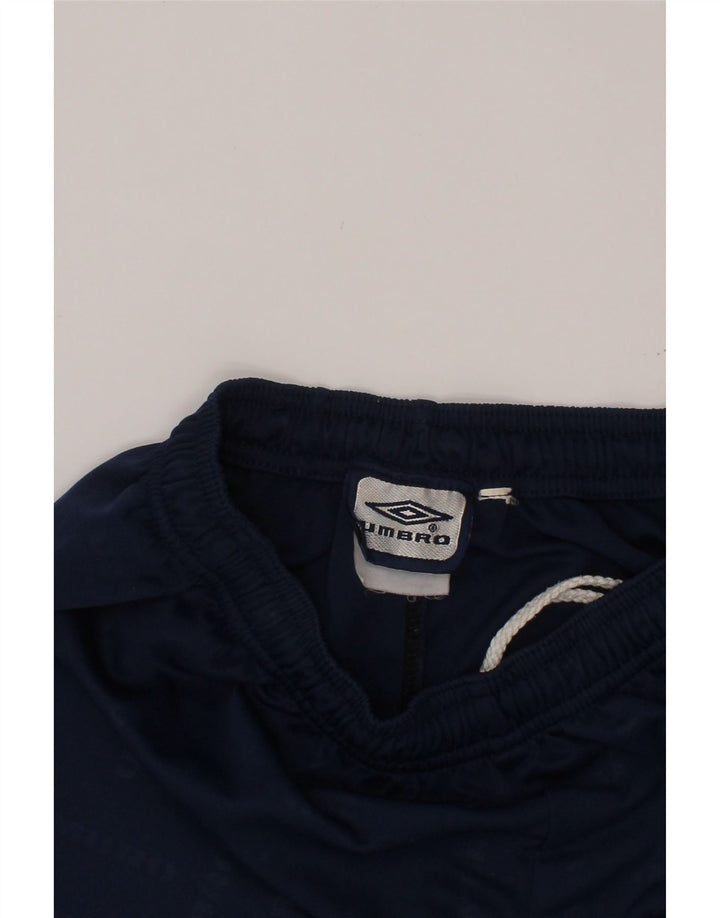 UMBRO Grafik-Sportshorts für Jungen, 13–14 Jahre, marineblaues Polyester
