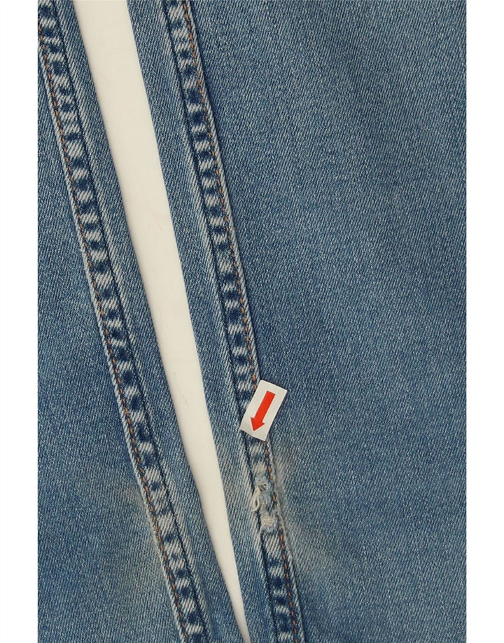 LEE Damen Powell Slim Jeans W30 L34 Blaue Baumwolle