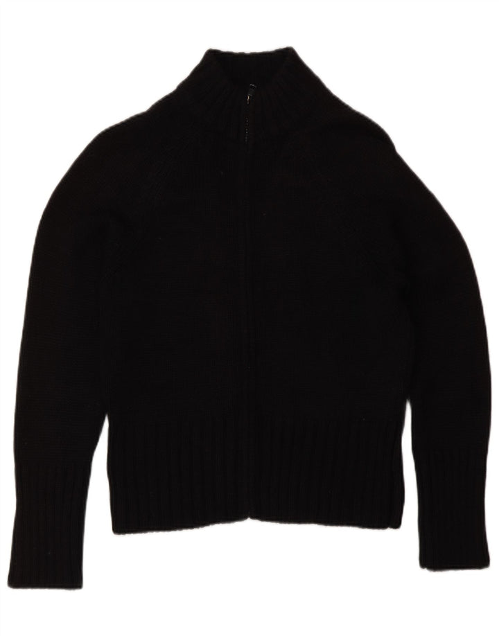 Marks & Spencer Damen-Strickjacke, Gr. 14, Mittelschwarz, Acryl