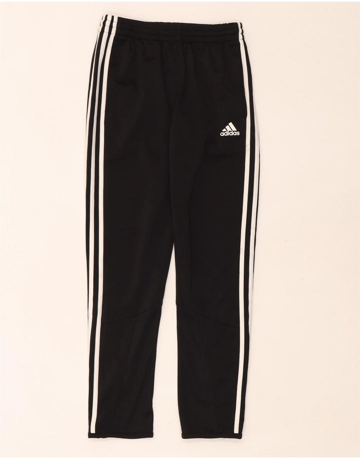 Adidas Trainingshose für Jungen, 11–12 Jahre, schwarzes Polyester