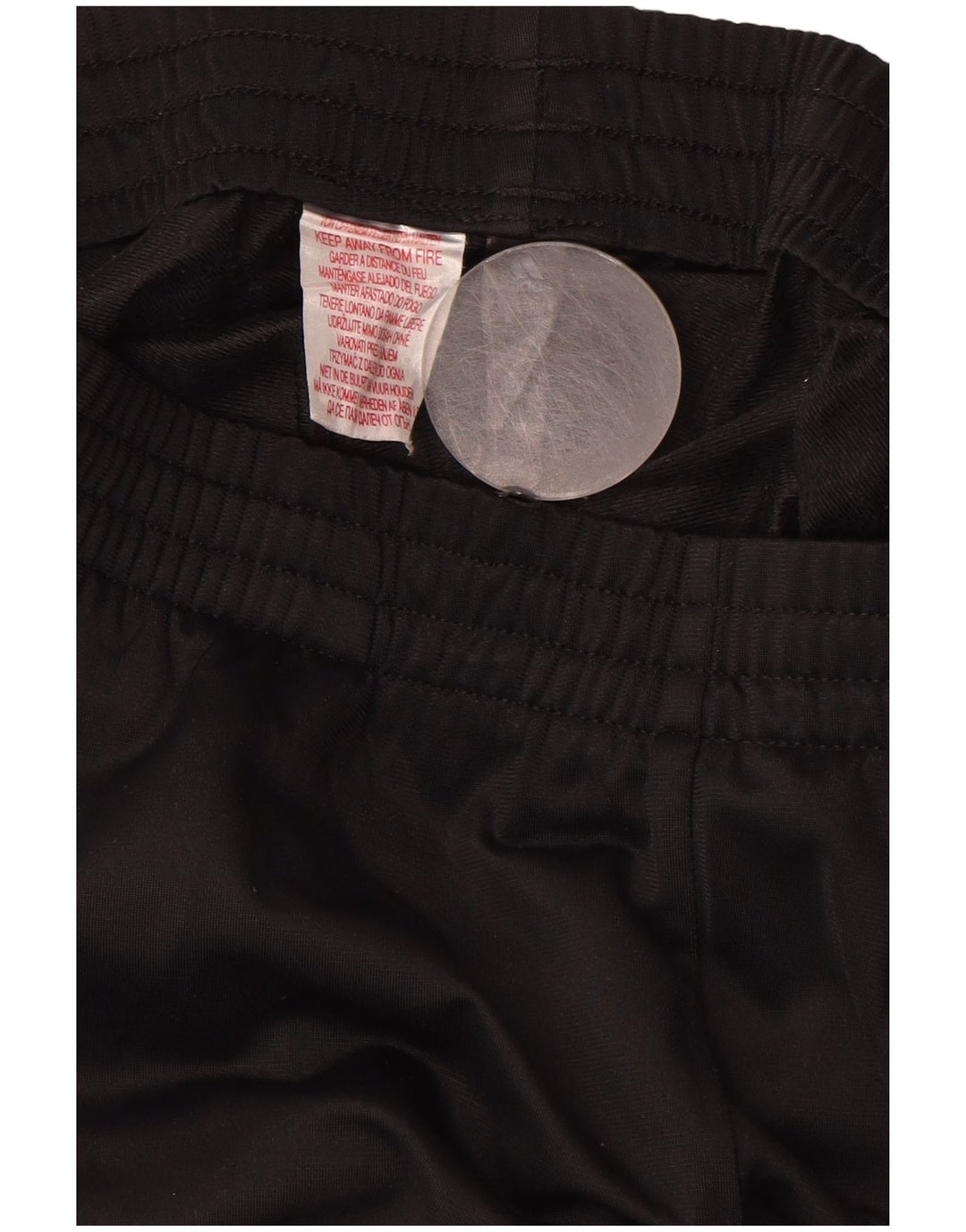 Adidas Jungen-Trainingshose, Jogginghose, 13–14 Jahre, schwarzes Polyester