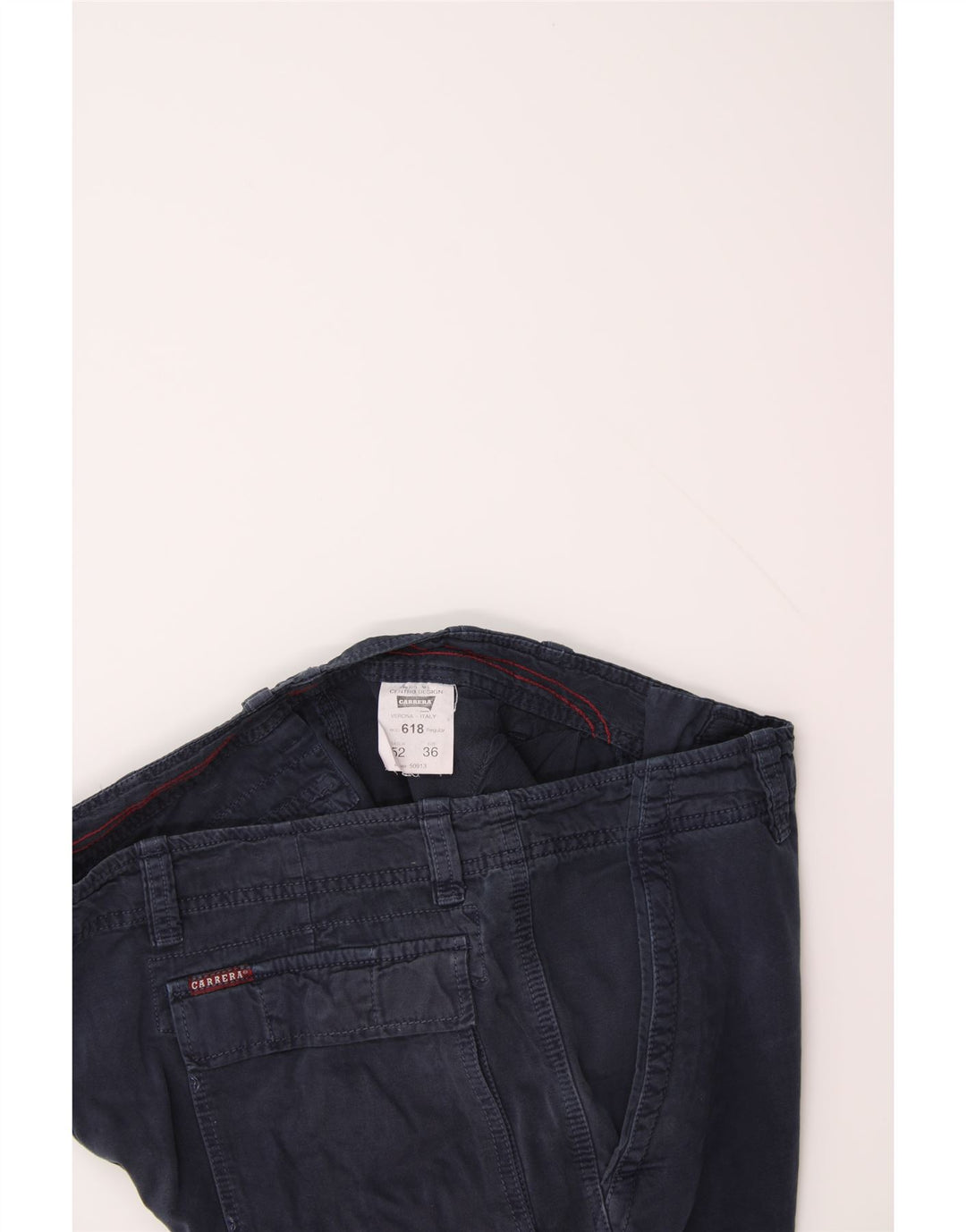 CARRERA Mens 618 Cargo Shorts W36 Large Navy Blue Cotton Vintage Carrera and Second-Hand Carrera from Messina Hembry 