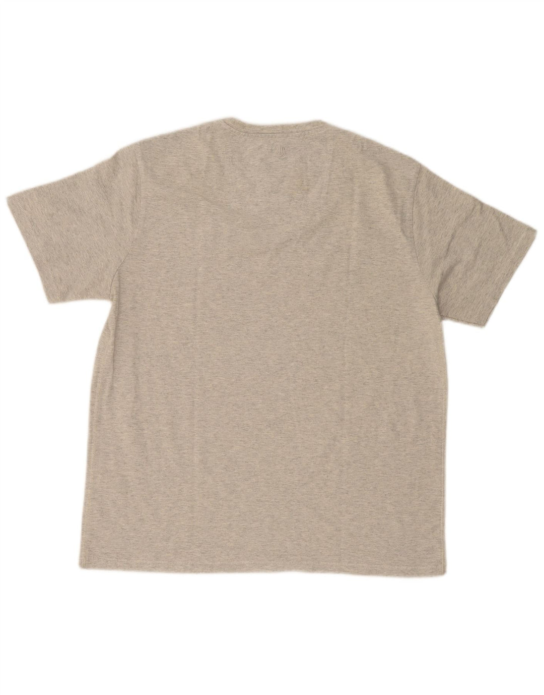 FAT FACE Herren-T-Shirt mit Grafik, groß, grau gesprenkelte Baumwolle