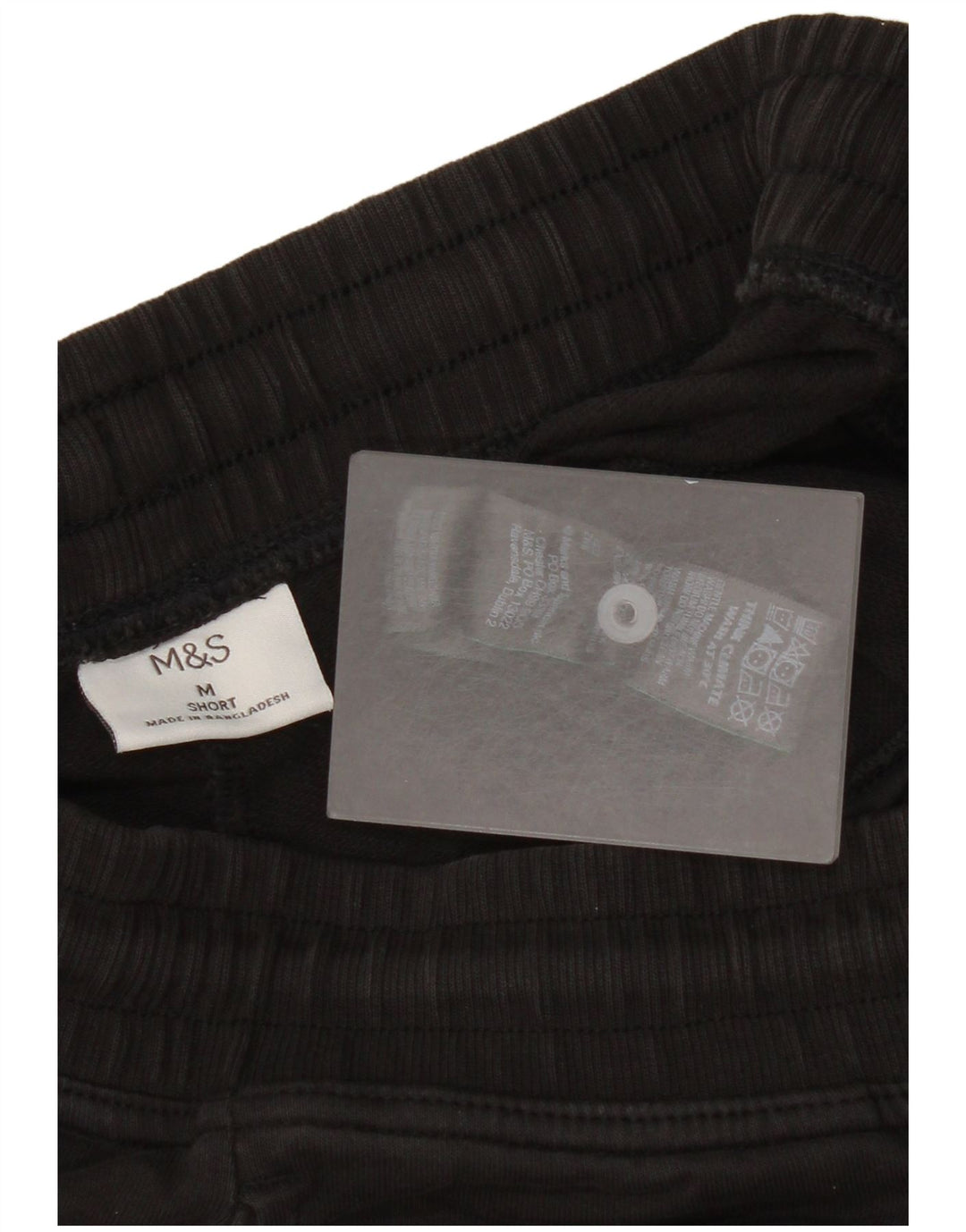 Marks & Spencer Herren-Trainingshose aus mittelschwarzer Baumwolle