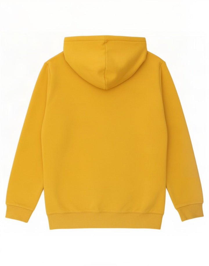 Reebok Herren Kapuzenpullover aus mittelgelber Baumwolle