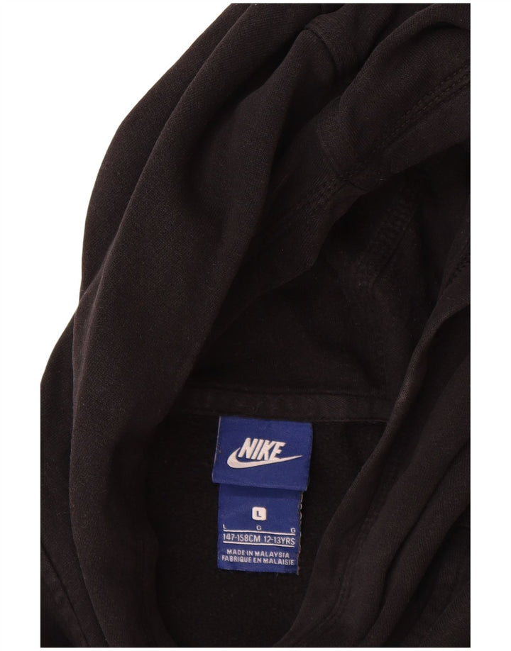 Nike Kapuzenpullover für Jungen, 12–13 Jahre, Größe L, Schwarz