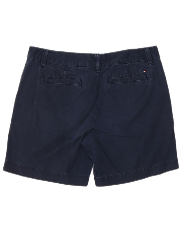 Tommy Hilfiger Damen Chino-Shorts US 6 Medium W32 Marineblaue Baumwolle