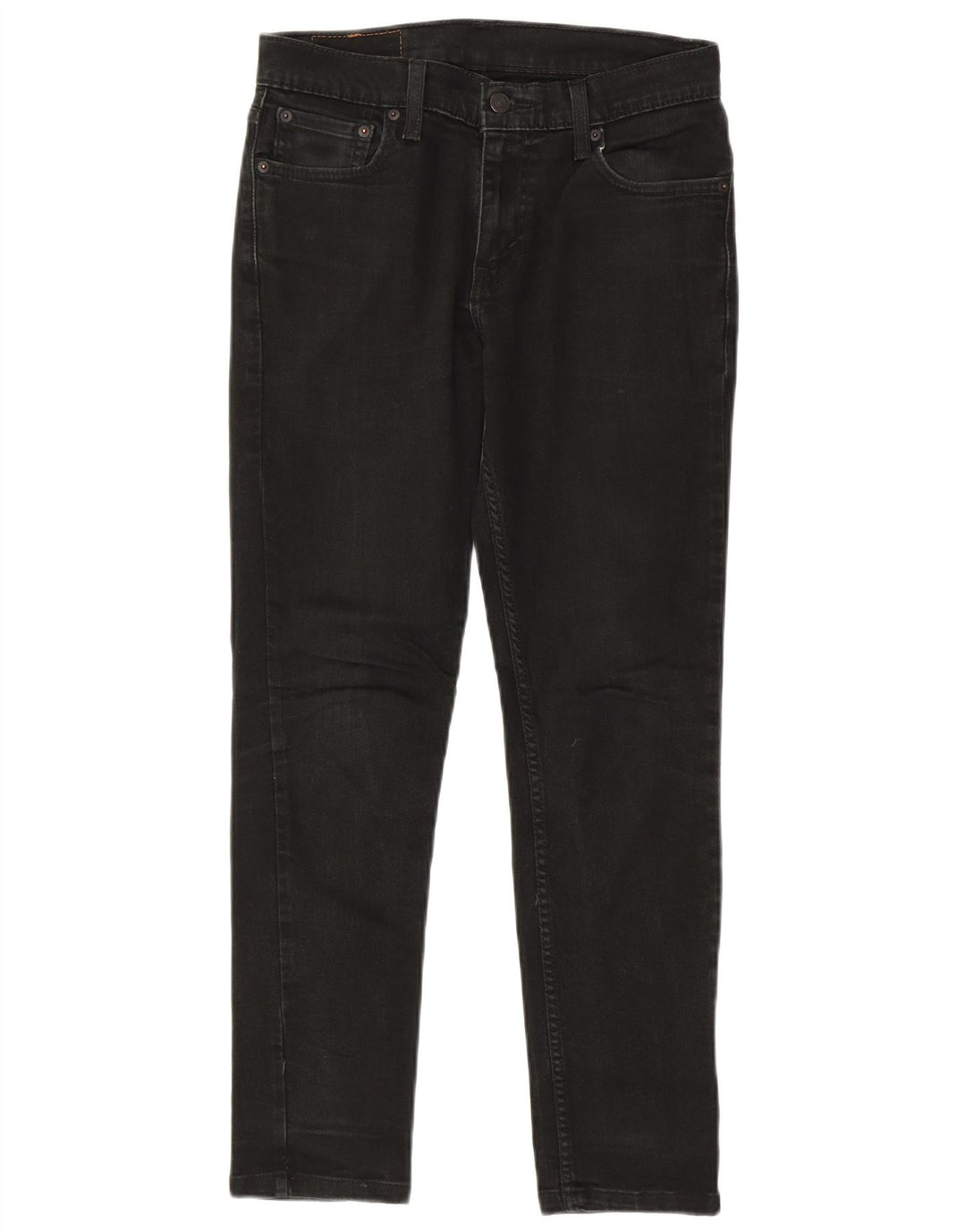 Levi's Herren 511 Slim Jeans W30 L29 schwarze Baumwolle