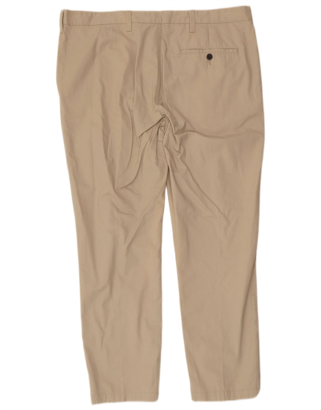 Marks & Spencer Herren Tapered Chinohose W40 L29 Beige Baumwolle