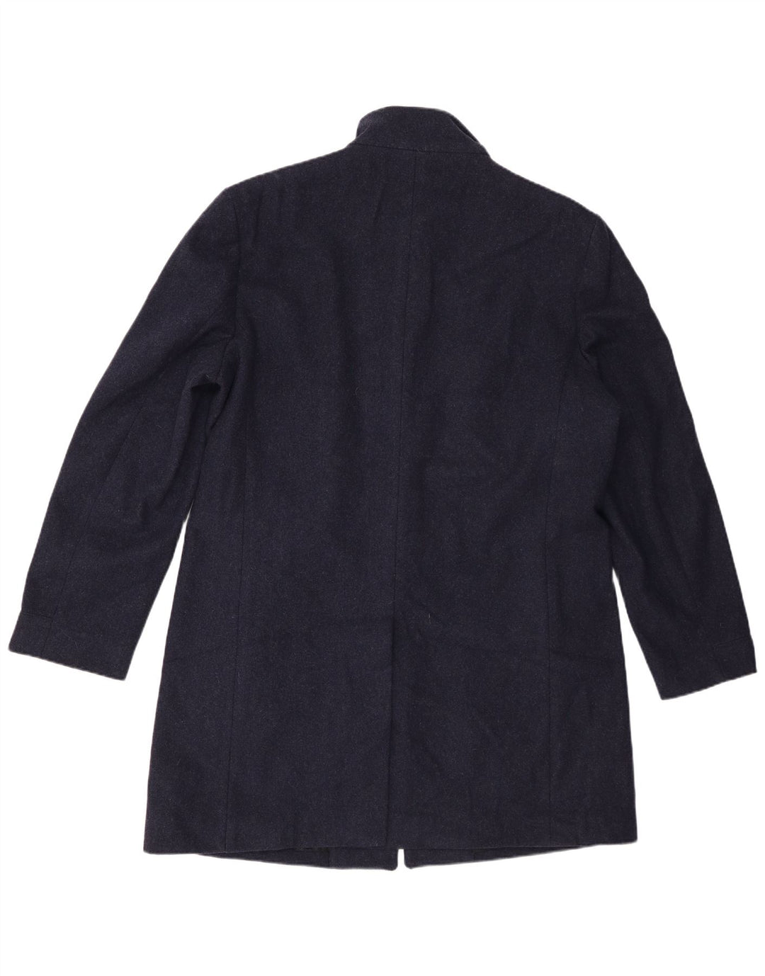 Marks & Spencer Herrenmantel UK 42 XL Marineblaue Wolle
