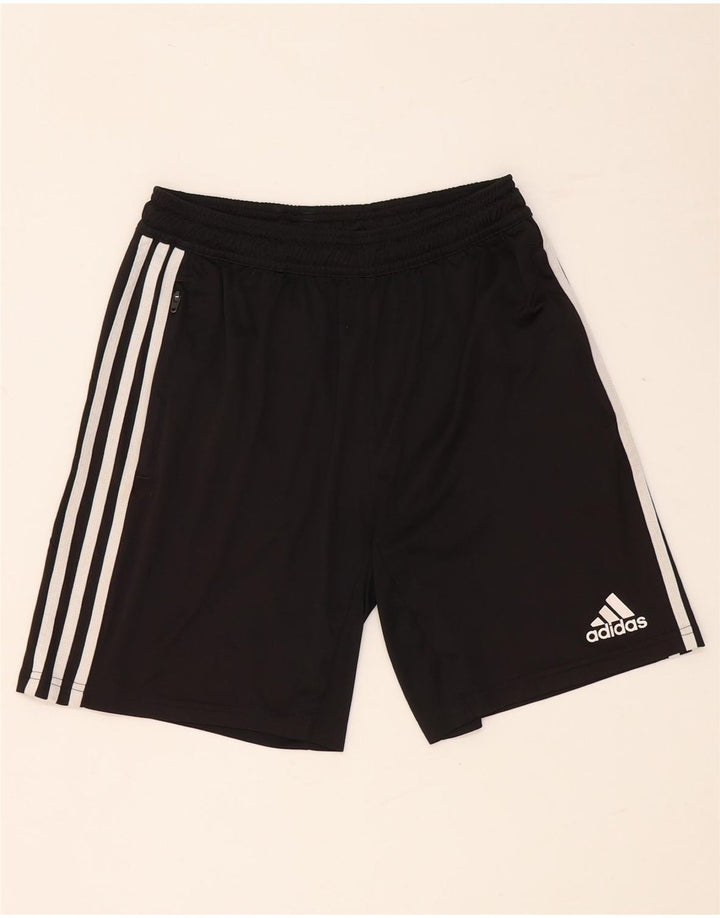 Adidas Jungen Climalite Sportshorts 13–14 Jahre, schwarzes Polyester
