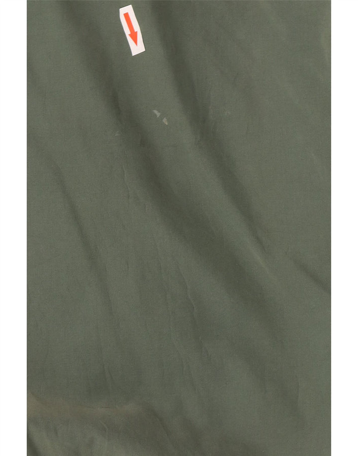 Vintage Herren Bomberjacke UK 40 Large Grün Colourblock