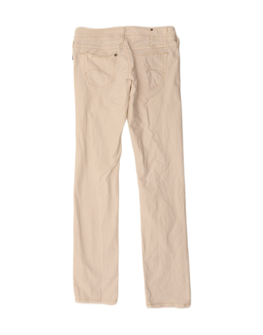 G-STAR Womens Slim Jeans W28 L33 Off White Cotton Vintage G-Star and Second-Hand G-Star from Messina Hembry 