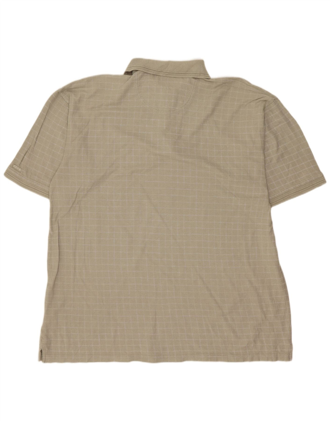 Izod Herren-Poloshirt XL, grün, geometrisch, Baumwolle