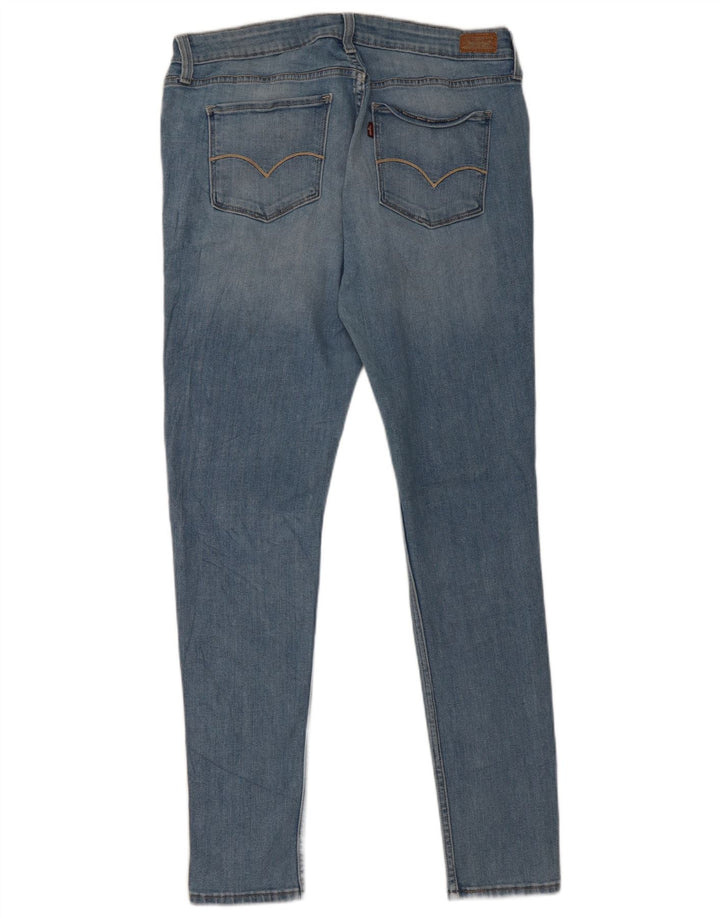 Levi's Damen Legging Skinny Jeans W32 L30 Blaue Baumwolle