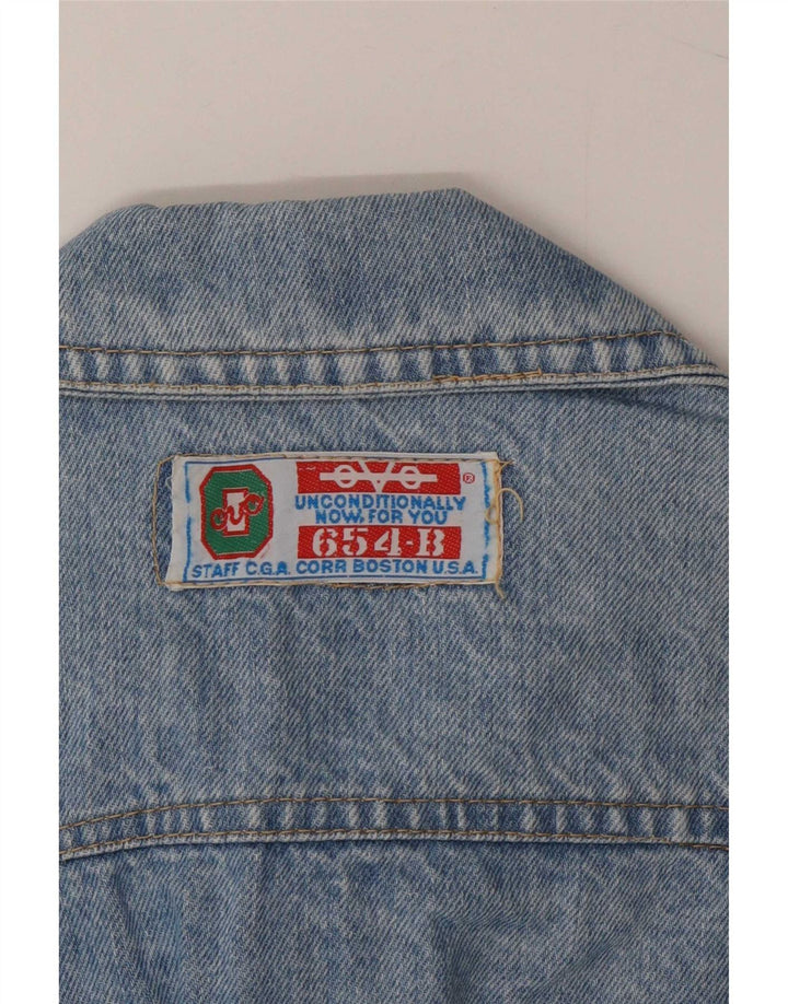 Eve Damen-Jeansjacke in Übergröße, US 1 XS Blau