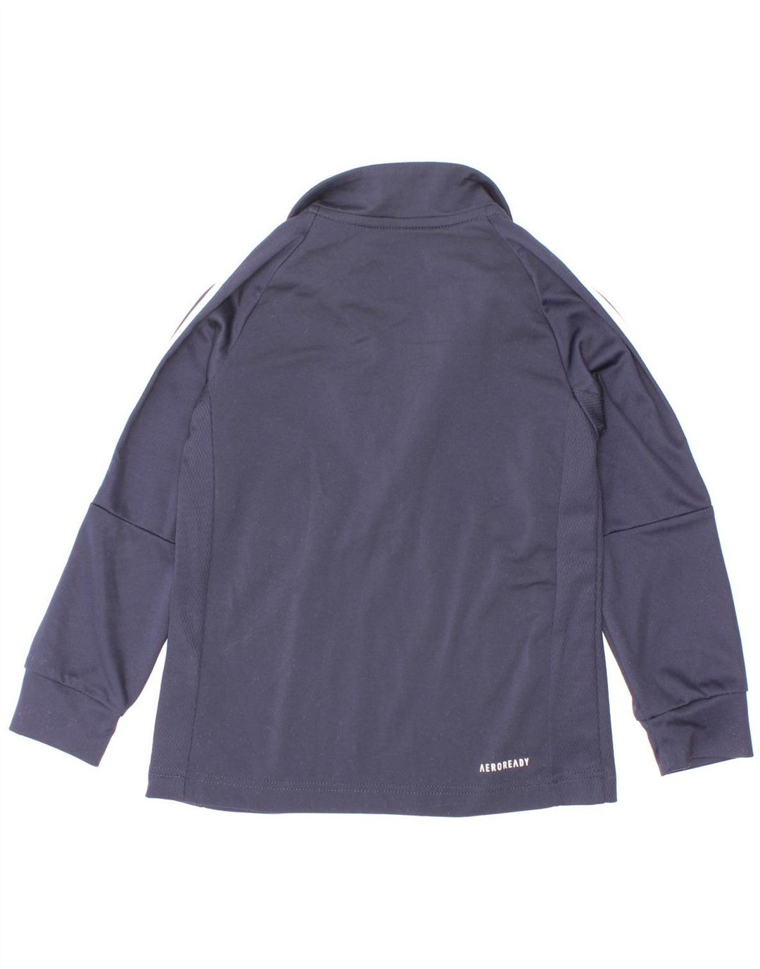 Adidas Jungen Aeroready Zip Neck Pullover Trainingsanzug Top 5–6 Jahre Marineblau