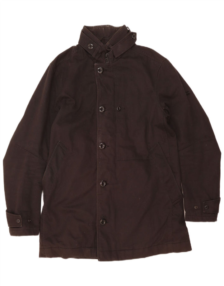 G-Star Herrenmantel UK 38 Mittelschwarzes Polyester