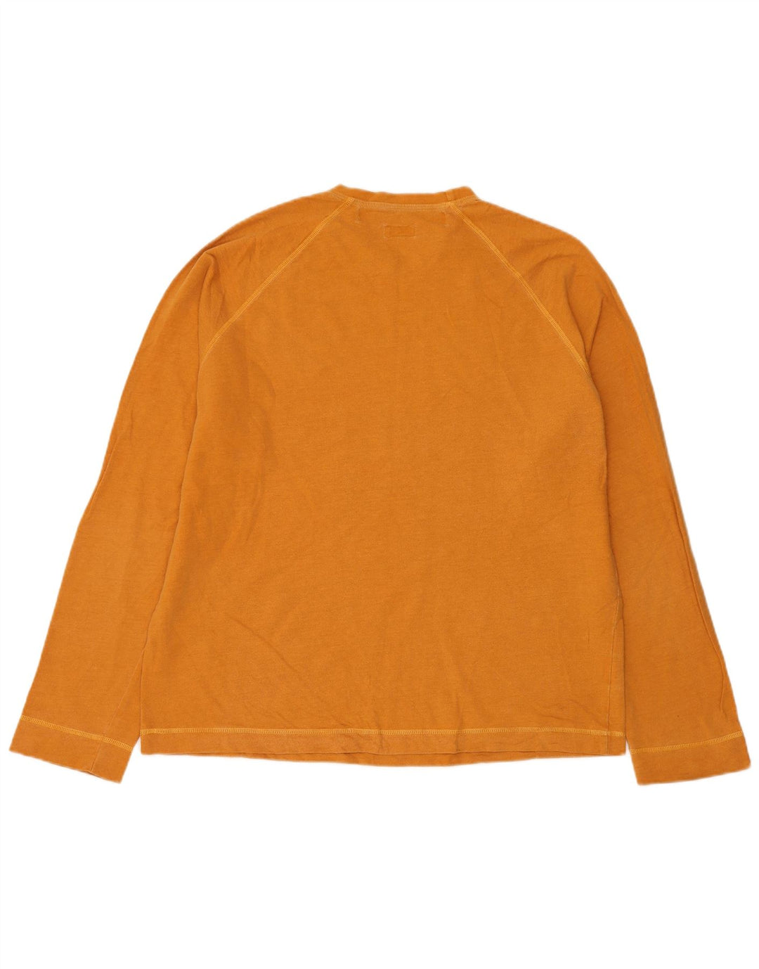 STEFANEL Herren Sweatshirt Pullover XL Orange Baumwolle