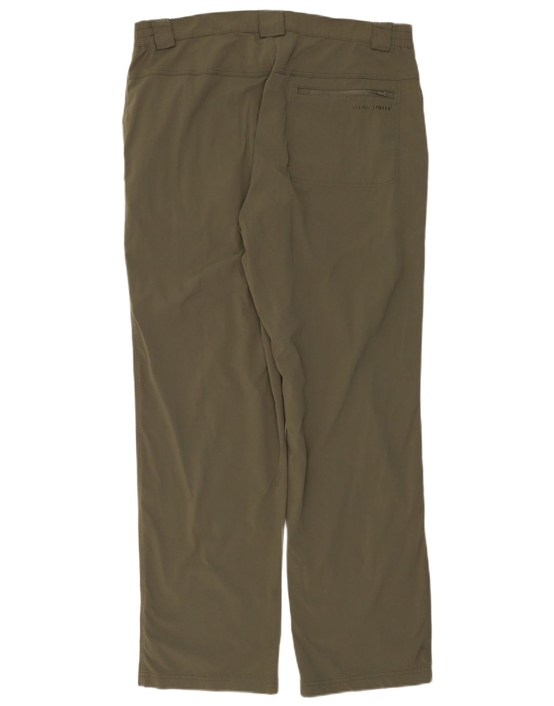 MAMMUT Herren gerade Wanderhose IT 54 2XL W36 L32 Khaki Nylon