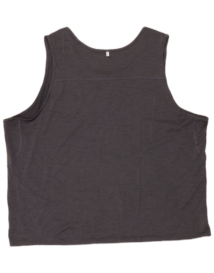 Russell Athletic Herren-Weste Top 2XL Grau Polyester