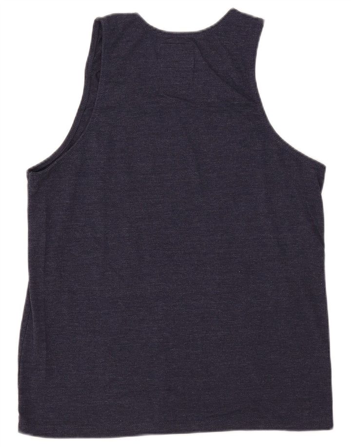 Champion Herren-Weste mit Grafik, mittelgroß, marineblau, Baumwolle