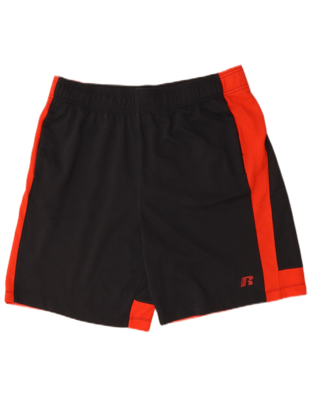 RUSSELL ATHLETIC Herren-Sportshorts mit Grafik, Größe L, Grau, Farbblock