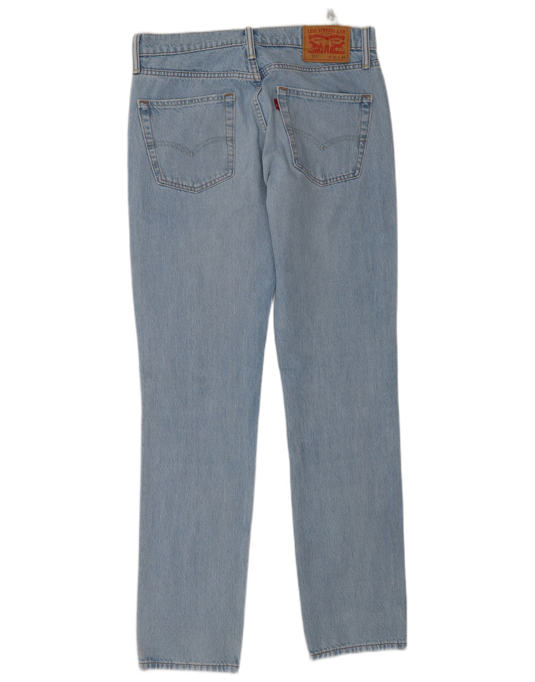 Levi's Herren 511 Slim Jeans W32 L34 Blaue Baumwolle