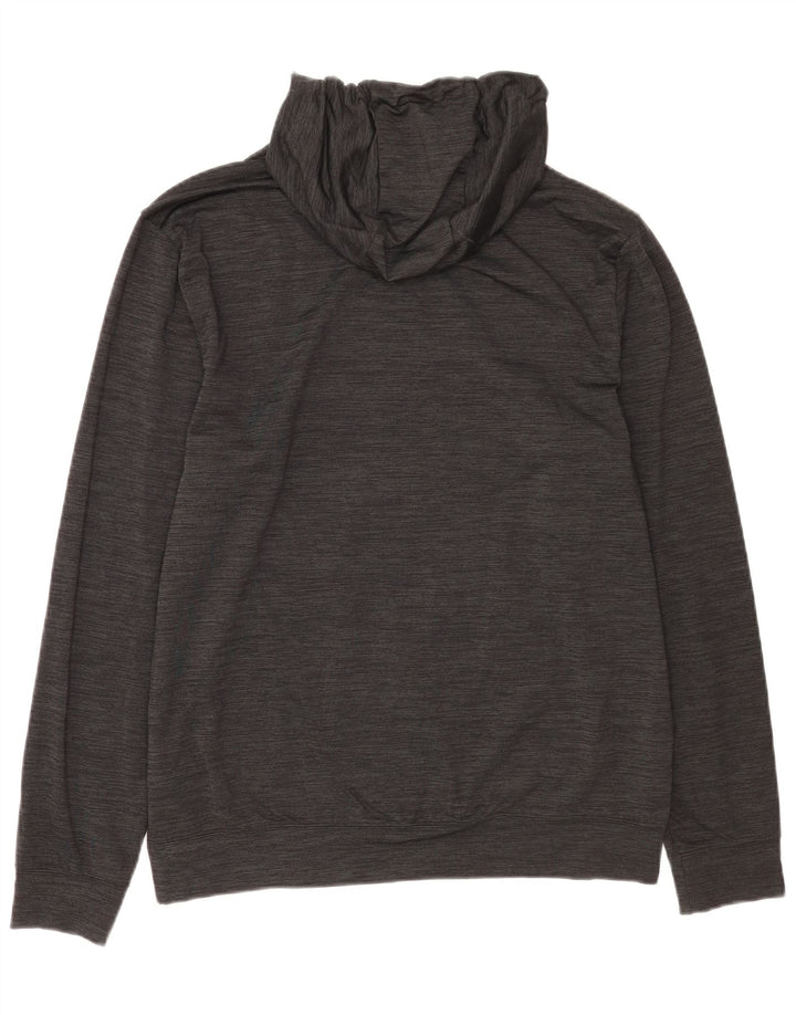 Puma Herren Kapuzenpullover, groß, aus schwarzem Polyester