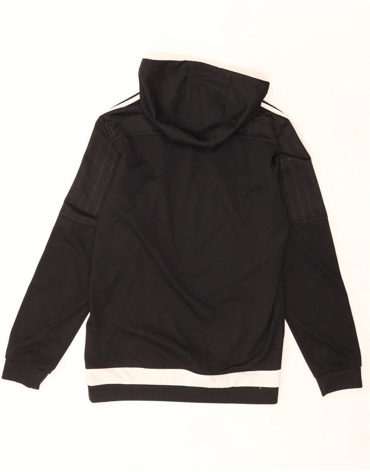 Adidas Herren Kapuzenpullover Small Schwarz Colourblock Polyester